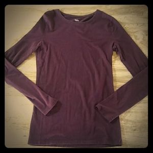 Long sleeved tissue tee